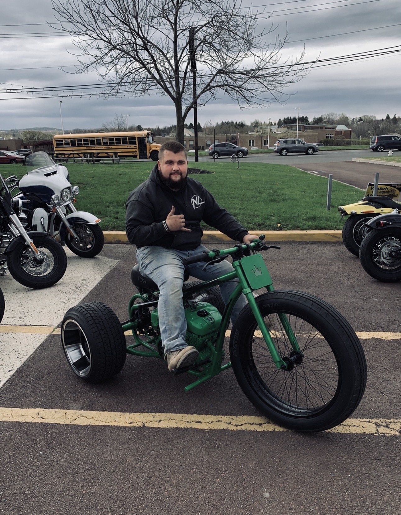 Marcus from California, Mini Bike Klub customer